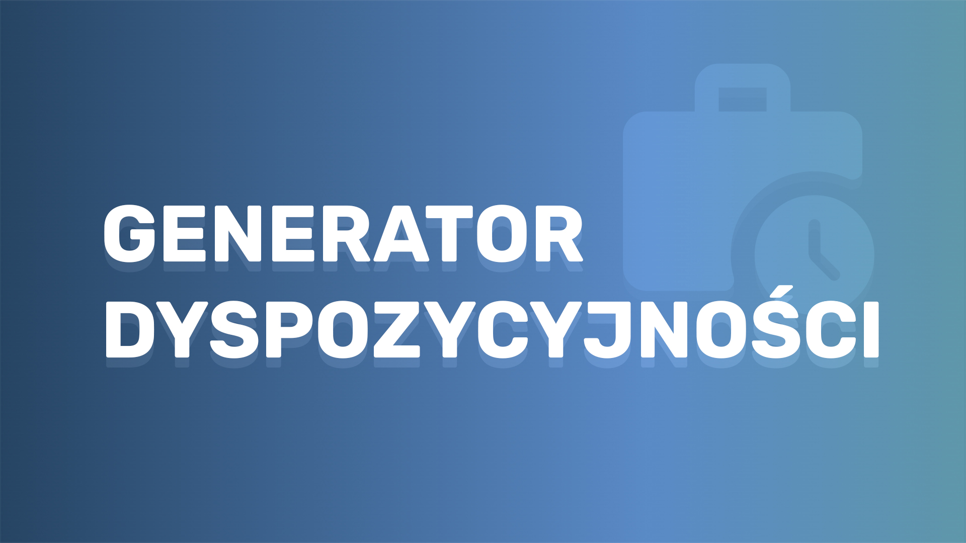 Generator dyspozycyjności