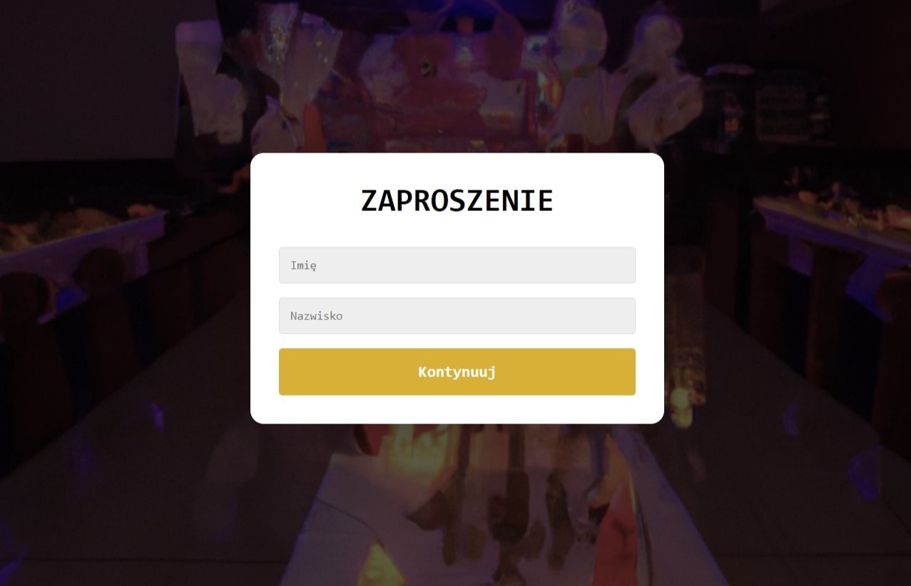 Zaproszenie